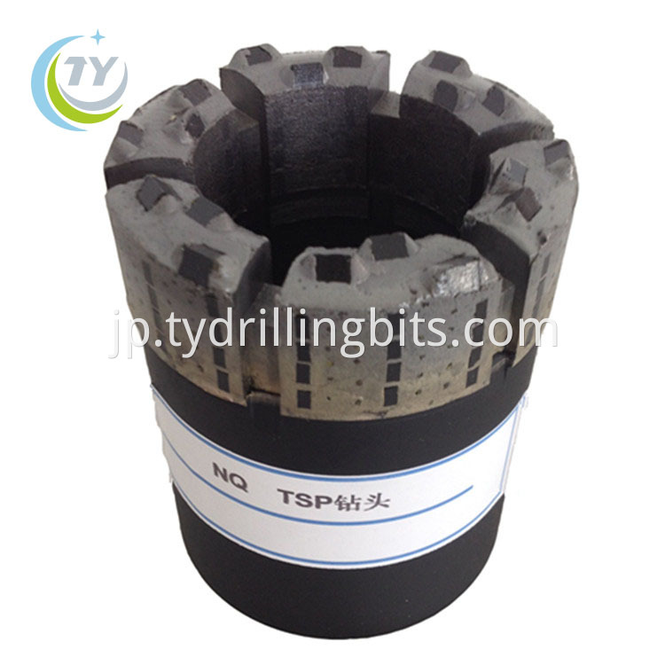 Impregnated NQ size casing shoe bit